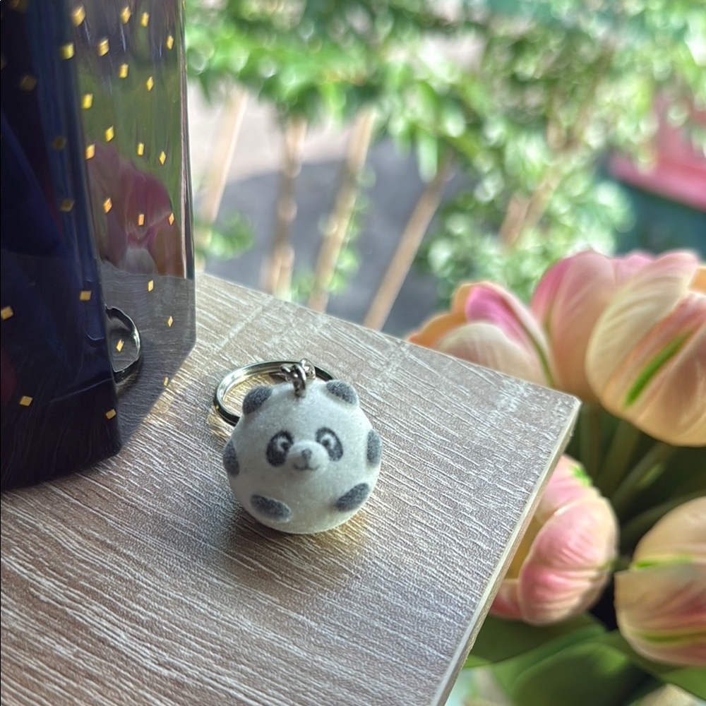 Cute Panda Keychain